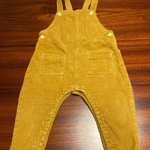 Corduroy overalls